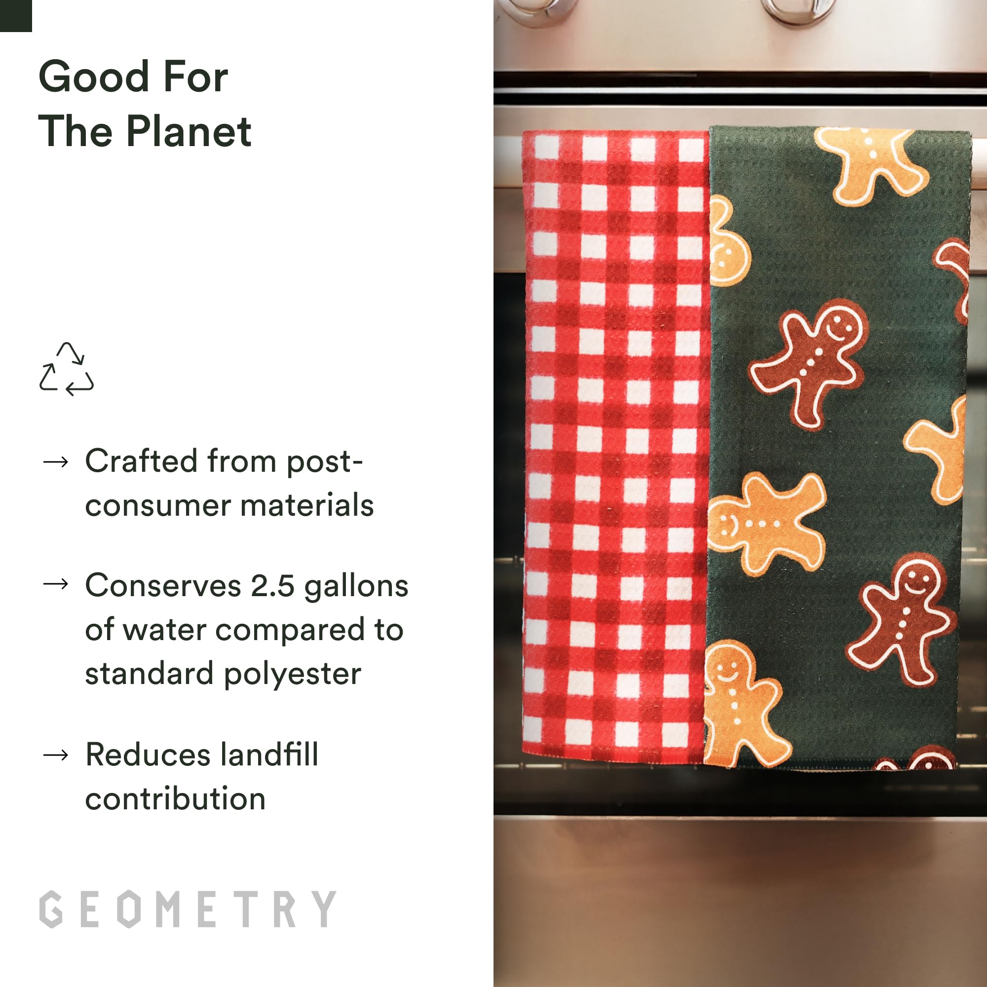 GEOMETRY: diseños primavera-verano para decorar y secar en la cocina.