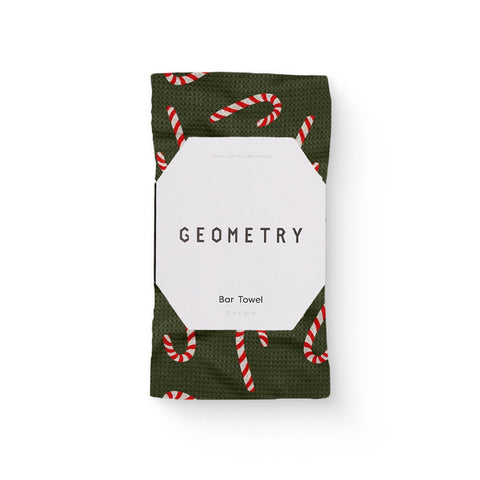 GEOMETRY: toallas de barra para cocina, secado rápido para platos y vasos.