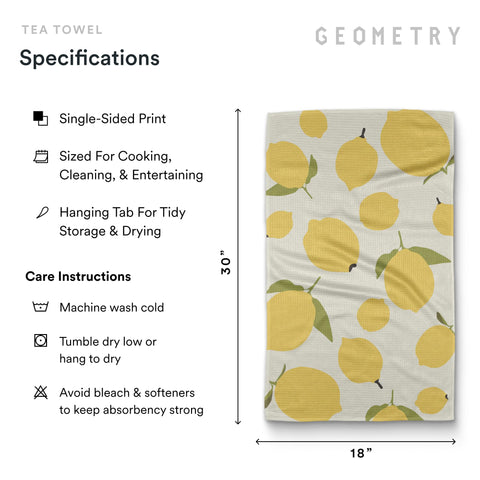 GEOMETRY toalla microfibra, diseño inspirado en California para cocinas modernas.