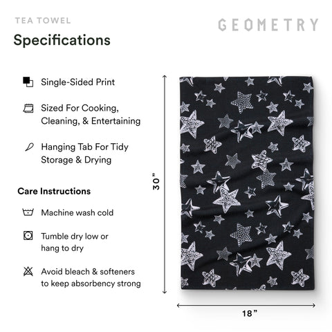 GEOMETRY toallas Navidad para uso diario en secado de utensilios, platos y superficies