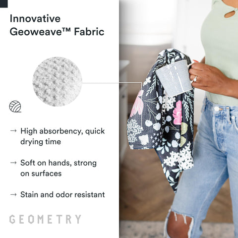 Geometry: secado eficiente con menos productos químicos y menos tiempo de lavado.