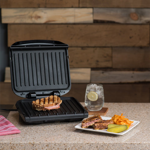 Calentamiento 35% más rápido de George Foreman para más velocidad