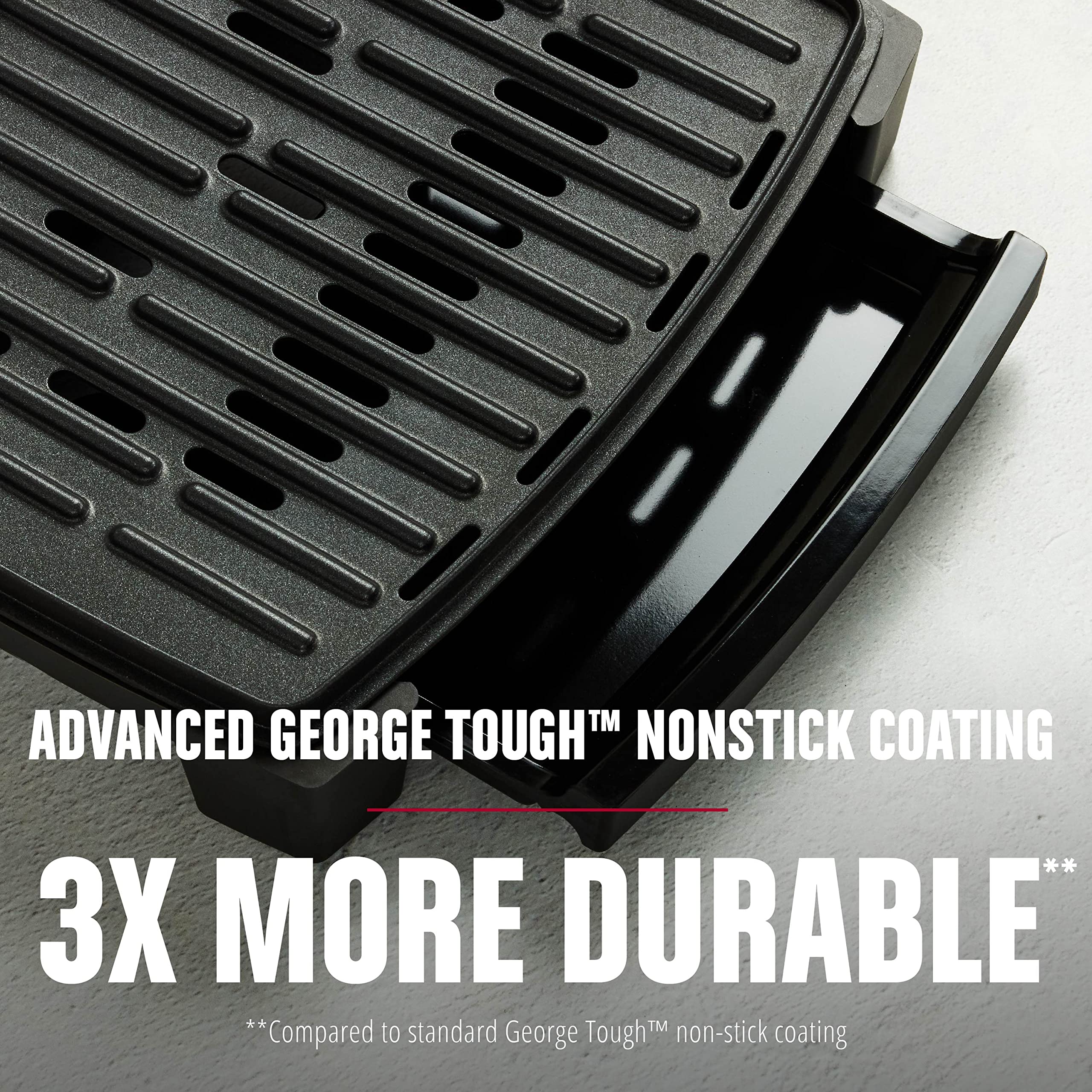 Grill familiar George Foreman con capacidad para 5 porciones