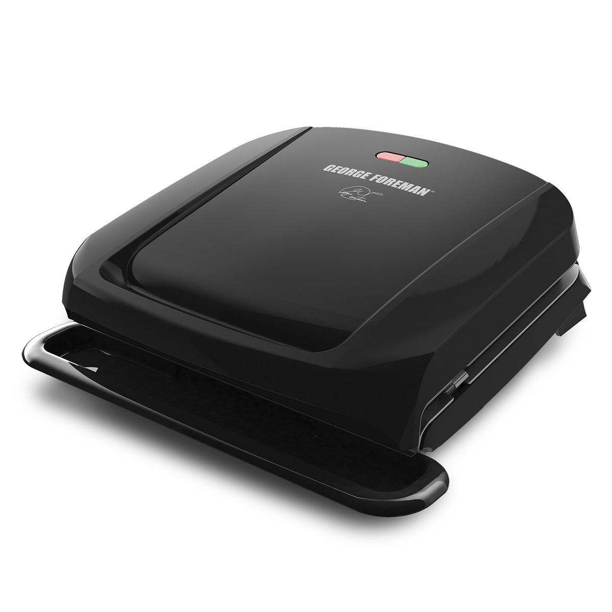 George Foreman parrilla para 4 porciones con calentamiento rápido