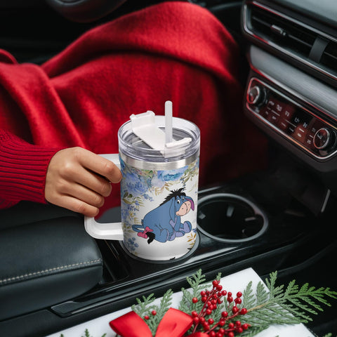 GEPOSTORE regalo navideño elegante burro azul en caja.