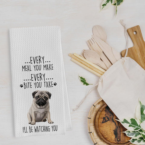 Geqtt toallas pug para baño y cocina, suavidad al tacto.