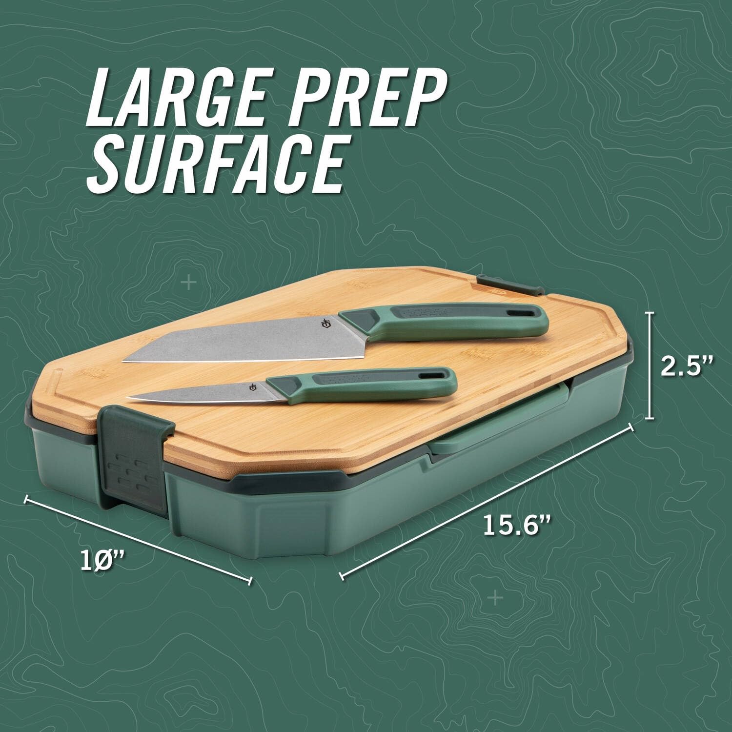 Gerber ComplEAT: tabla plástica con surcos para líquidos y limpieza fácil.