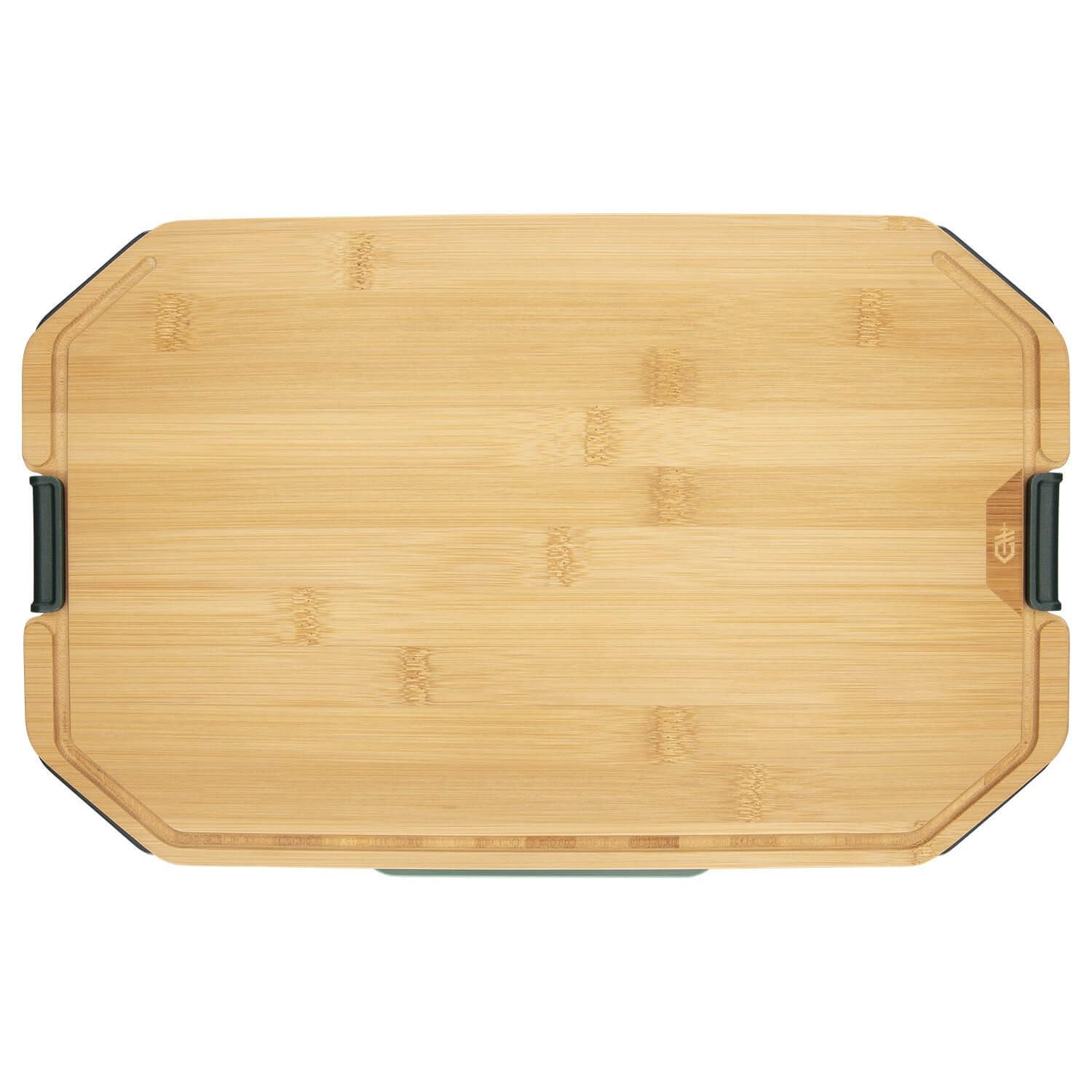 Gerber ComplEAT: tabla plástica con surcos para jugos, fácil limpieza.