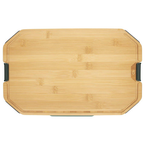 Gerber ComplEAT: tabla plástica con surcos para jugos, fácil limpieza.