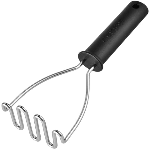 Gerior amasador de papas en acero inoxidable para puré suave y rápido.