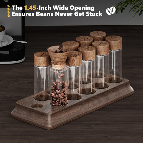 Gernshe conjunto compacto para organizar cafe, te y especias