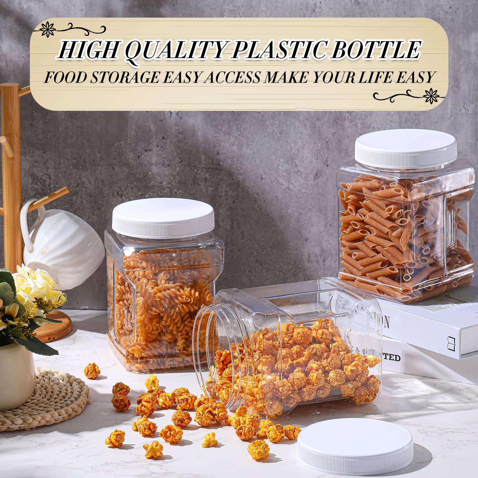 Gerrii envases apilables para ahorro de espacio en cocina y taller.
