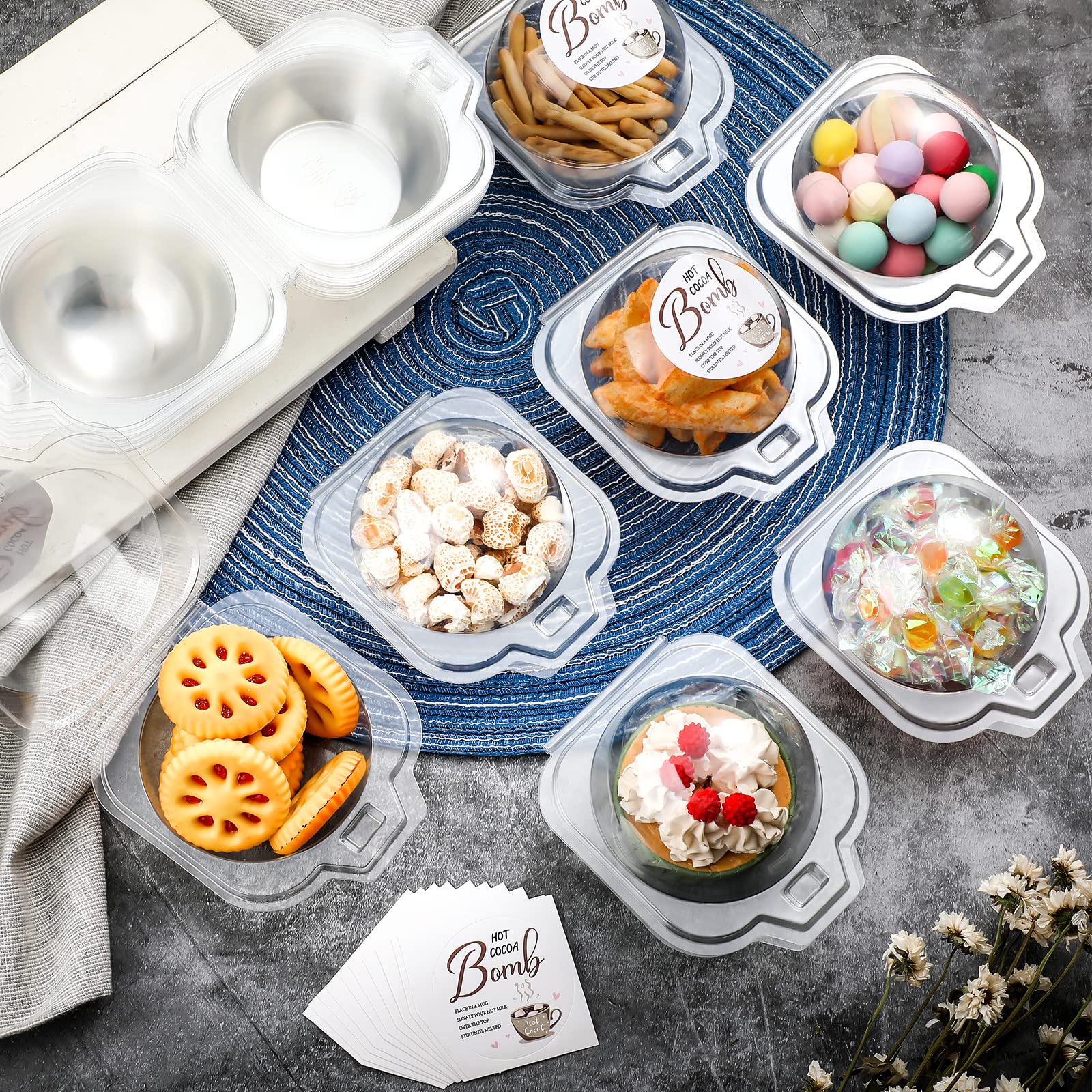 Gerrii: presentación atractiva de postres para bodas y baby showers
