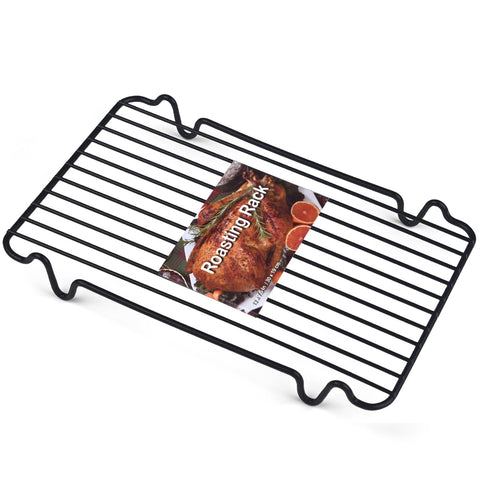 Rejilla Gestone para asar rectangular 12x7.5 pulgadas, ideal para asados grandes.