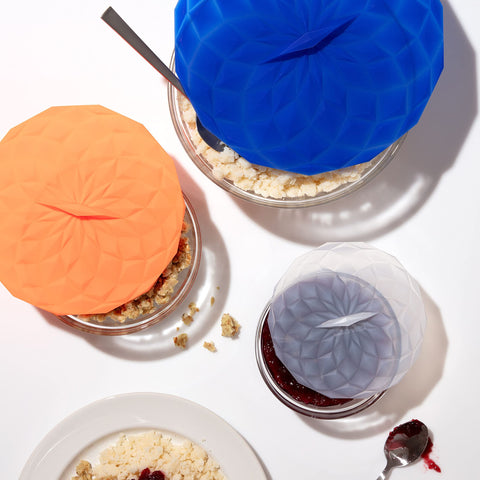 GIR tapas de silicona con cierre hermético para cocina ordenada