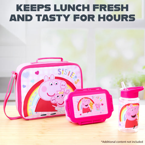 Diseño rosa Peppa Pig para fiestas escolares o regalo