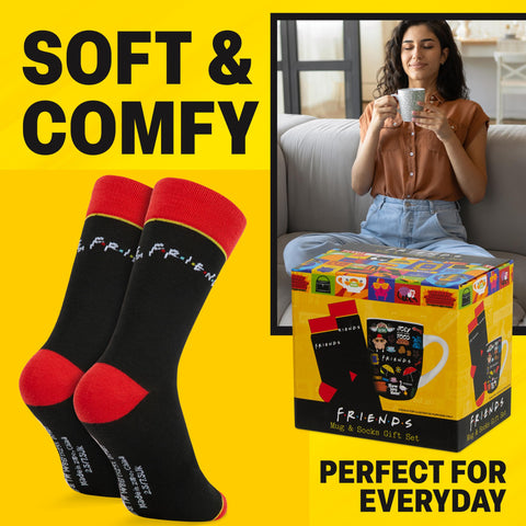 Conjunto regalo Get Trend Friends: taza y calcetines para regalar.