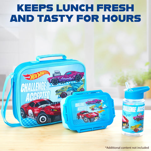 Tapa de rosca a prueba de fugas Get Trend Hot Wheels, ideal para mochilas
