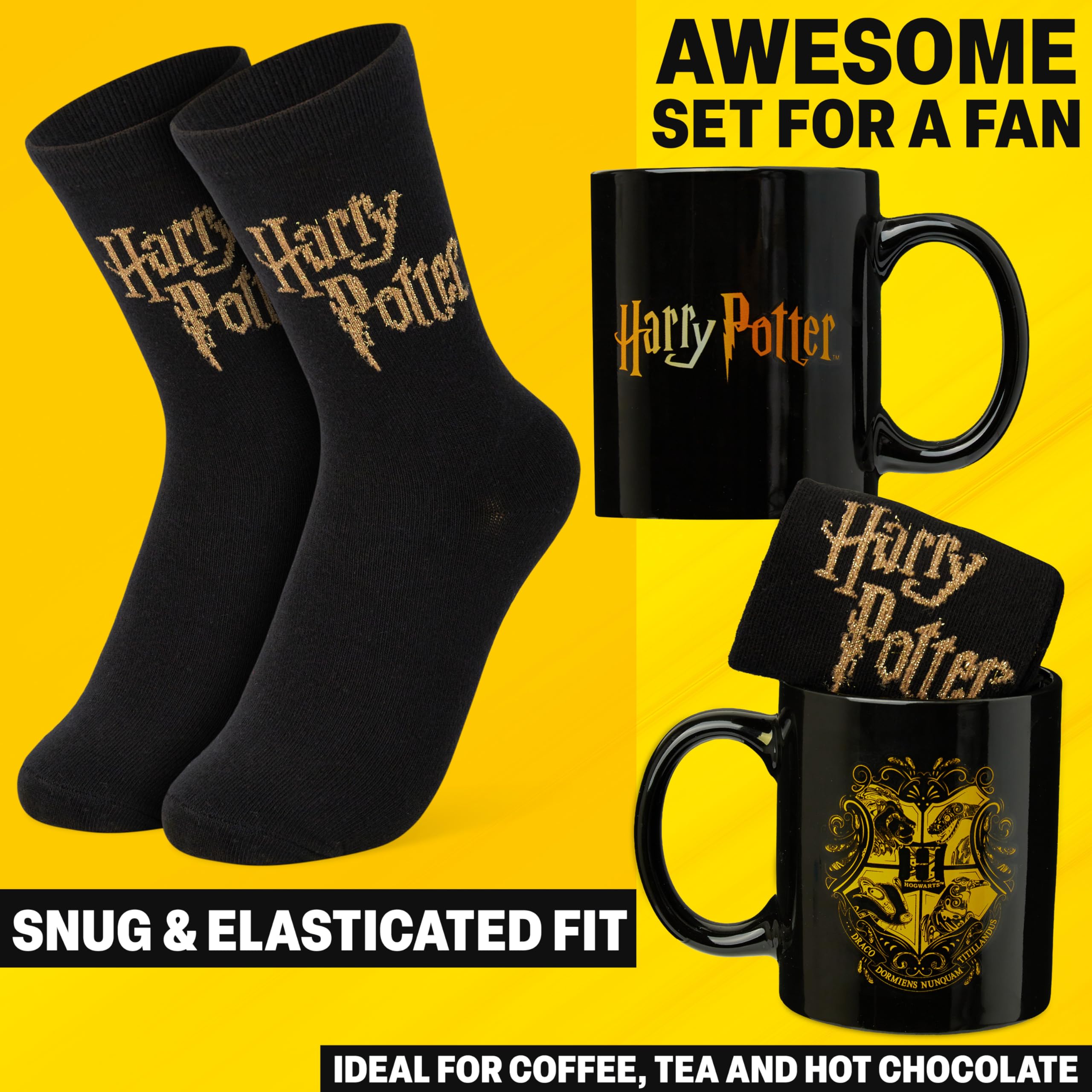 Conjunto regalo taza y calcetines para Navidad
