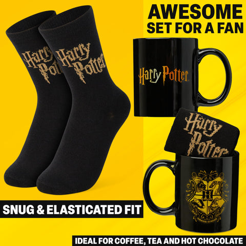 Conjunto regalo taza y calcetines para Navidad