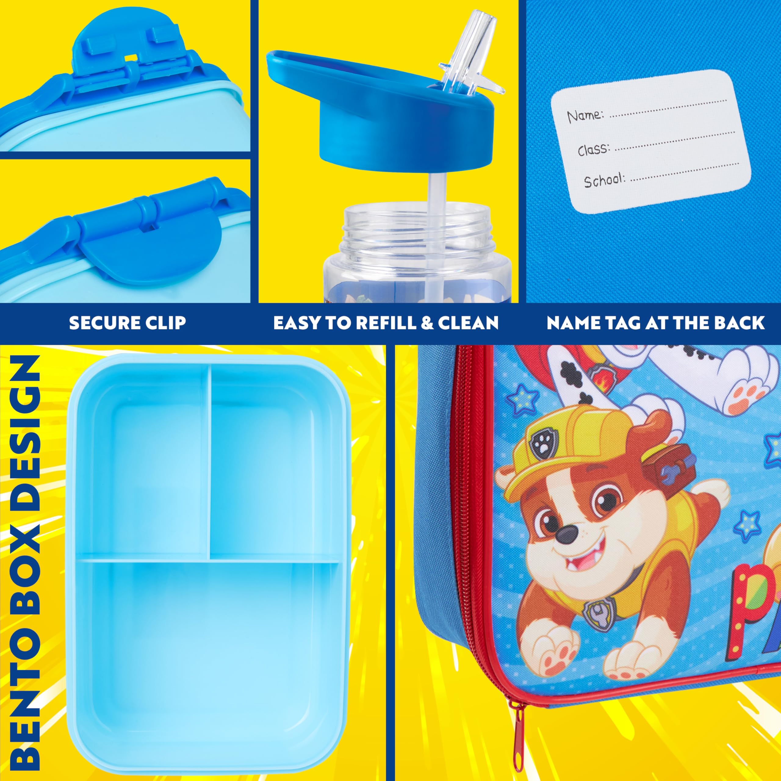Get Trend Paw Patrol contenedor de meriendas aislado para casa o escuela