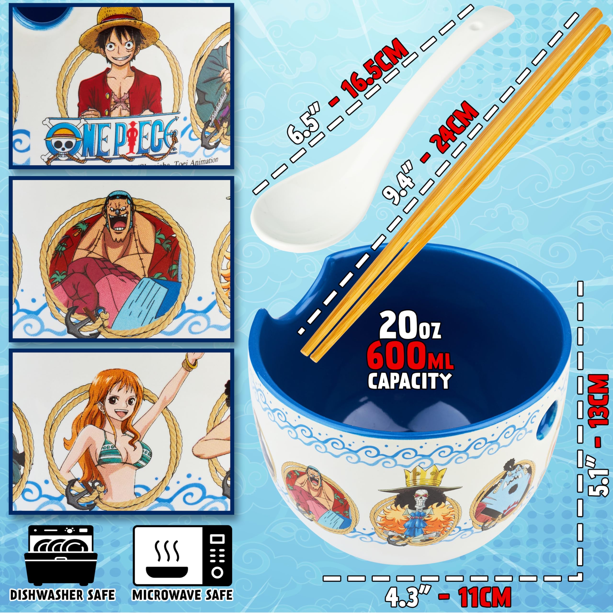 Get Trend regalo temático One Piece para aficionados a la cocina.