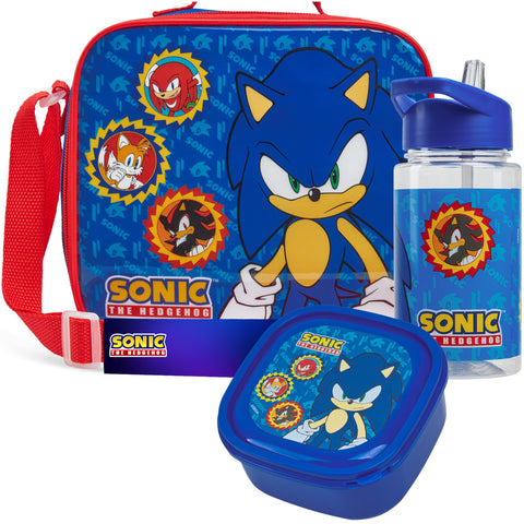 Bolsa de almuerzo Get Trend Sonic, ideal para la escuela y comida diaria.