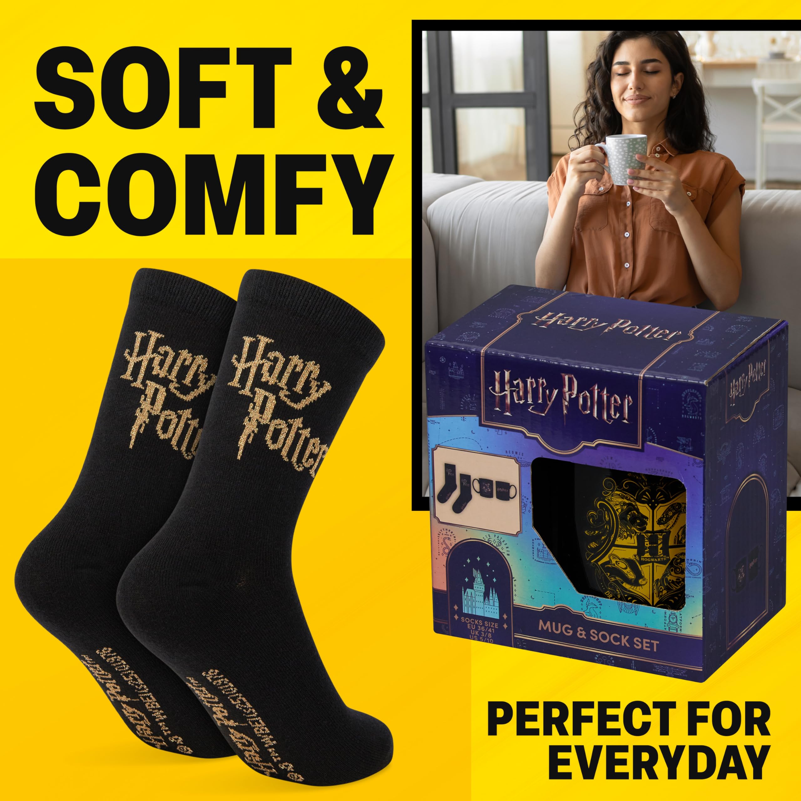 Taza cerámica Harry Potter Get Trend con brillo duradero