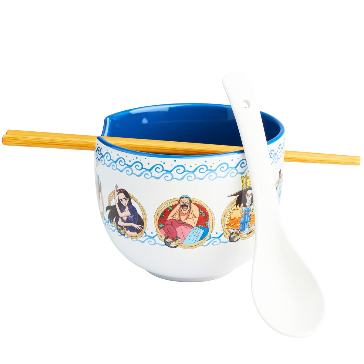 Get Trend tazón ramen One Piece, apto para uso diario en casa.