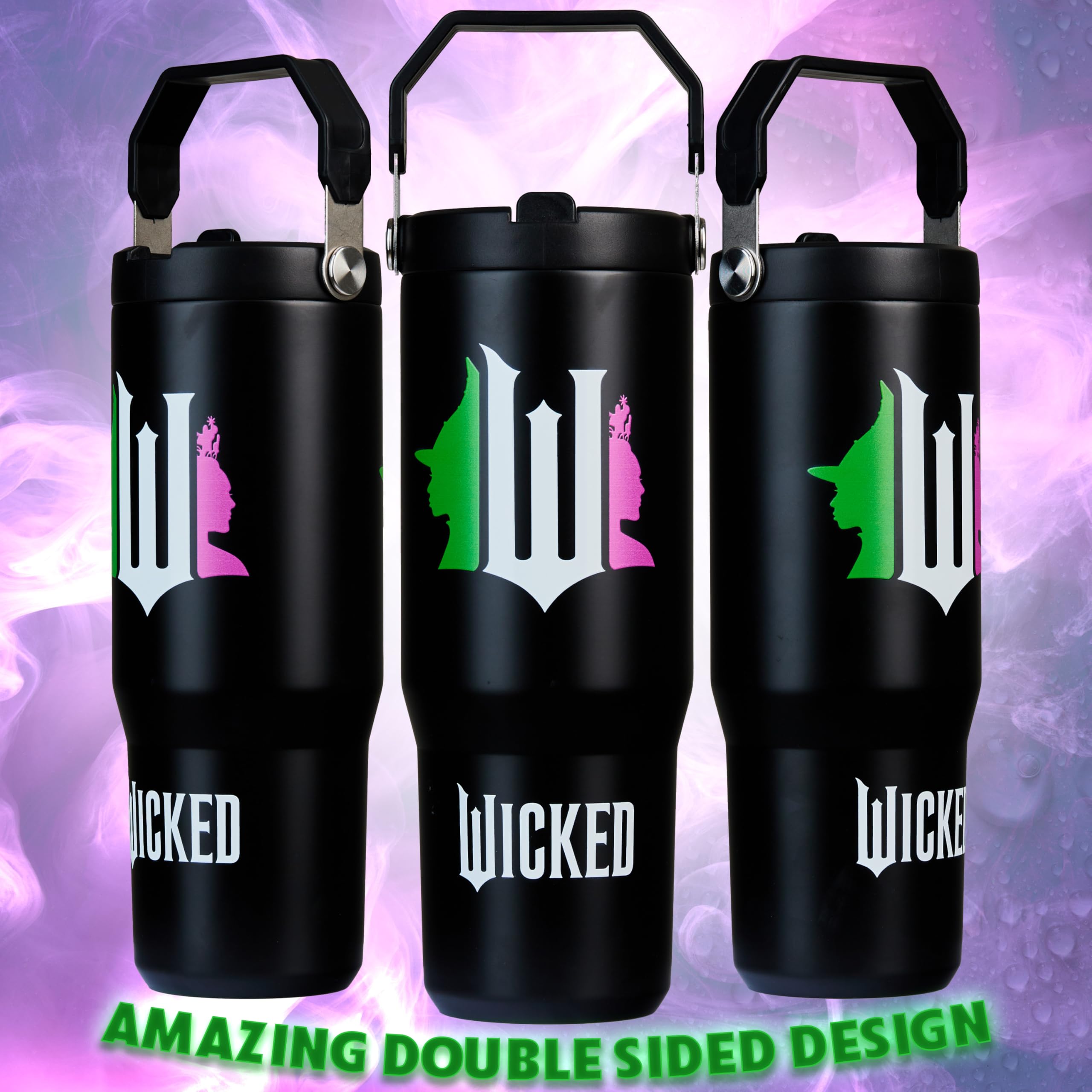 Get Trend Wicked Tumbler 30oz con diseño divertido, regalo perfecto
