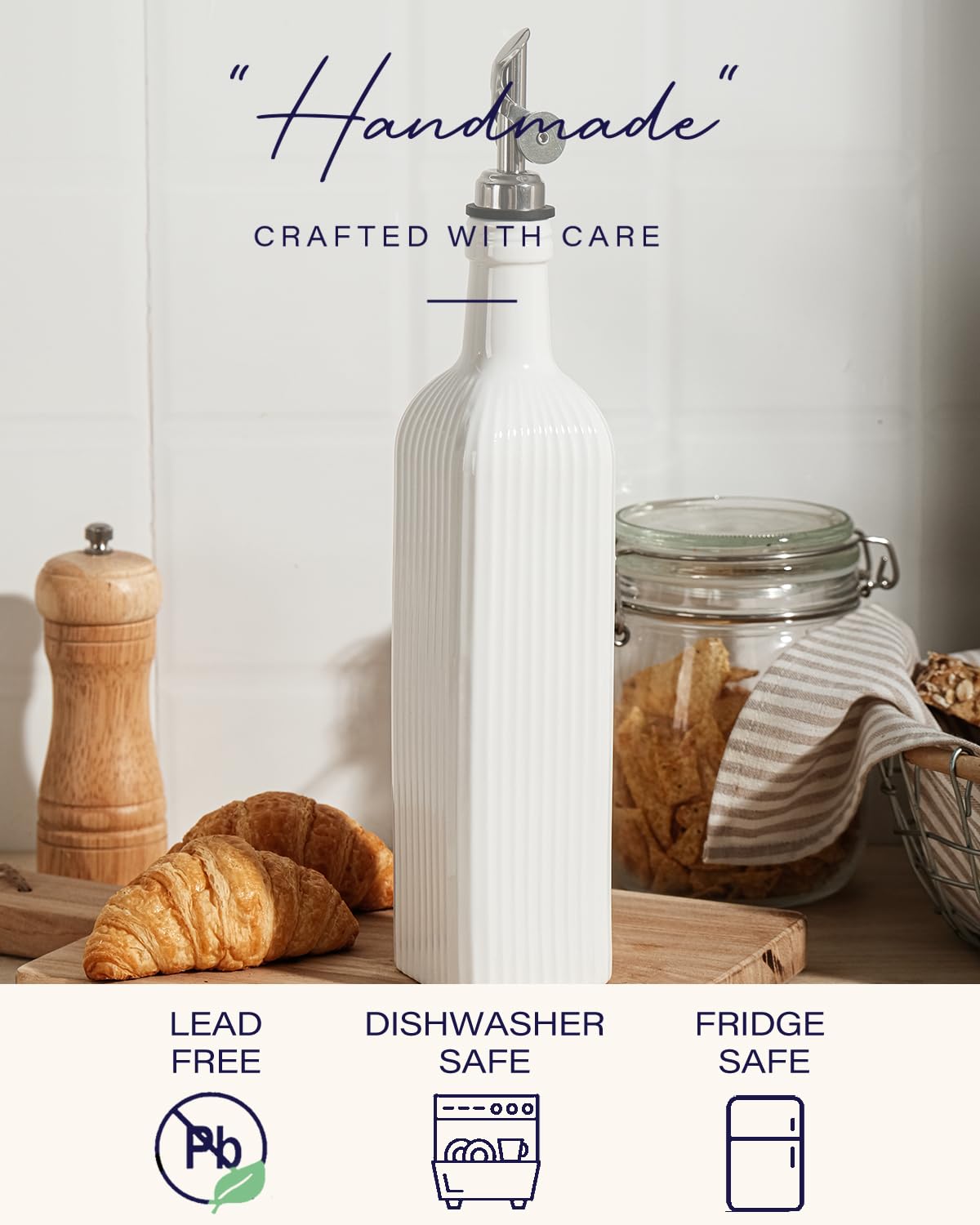 getstar dispensador de aceite de oliva ideal para uso diario en la cocina.