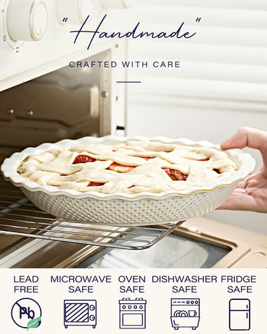 getstar pan pie ceramico resistente alta temperatura.