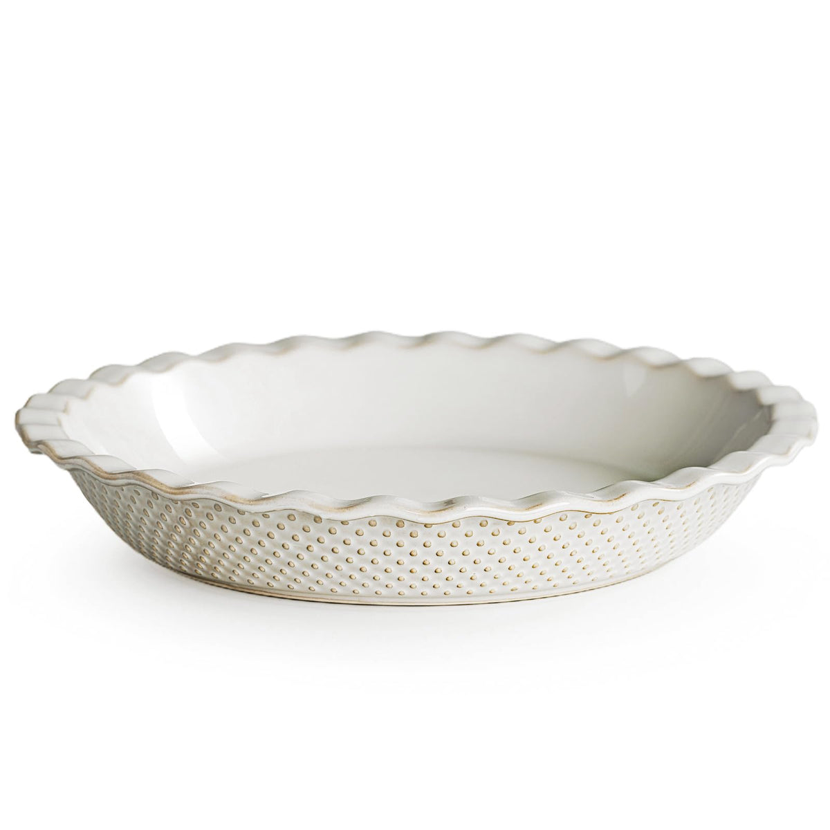 getstar pan tarta ceramico 9 pulgadas con puntos grabados para hornear de forma uniforme.