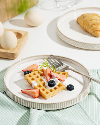 Getstar plato cerámico apto para lavavajillas, limpieza rápida y cómoda