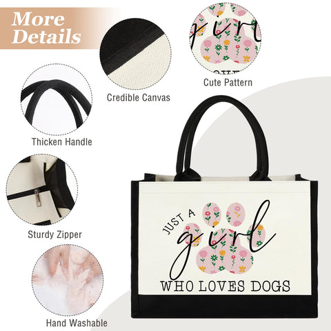 GevGuxLuo bolsa tote grande, permite llevar libros, tabletas y accesorios diarios.