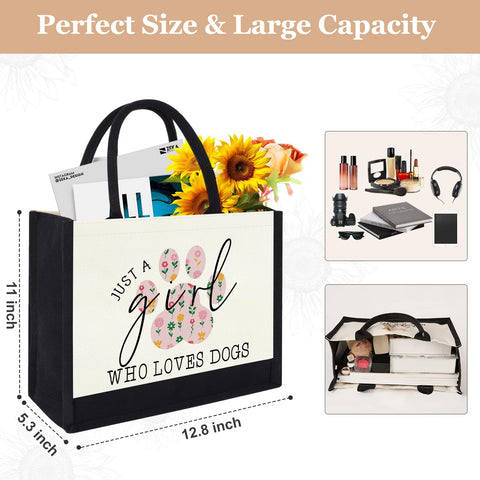 GevGuxLuo bolsa diaria versátil, perfecta para compras, playa o viaje.