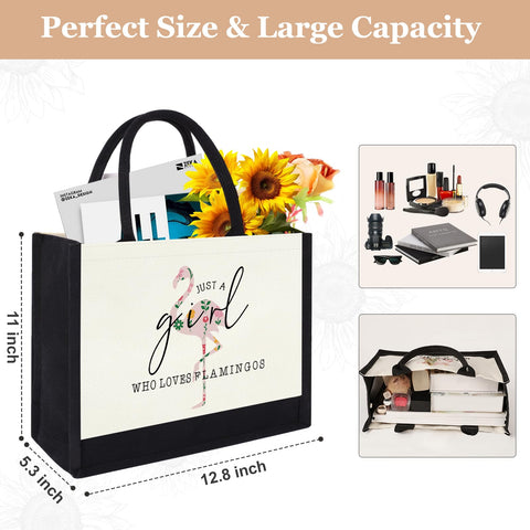 Tote GevGuxLuo versátil para playa, compras y viaje.
