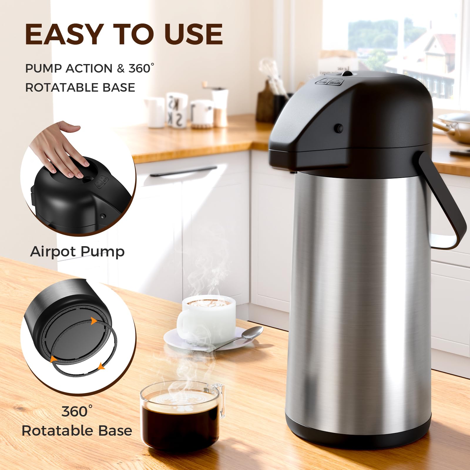 Gezoss dispensador de bebidas con bomba, ideal para reuniones.