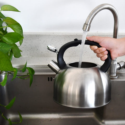 Hervidor GGC 3L, manija anti calor para levantar con seguridad.