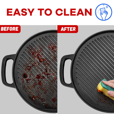GGC plancha estable para cocinar de forma uniforme en interior y exterior.