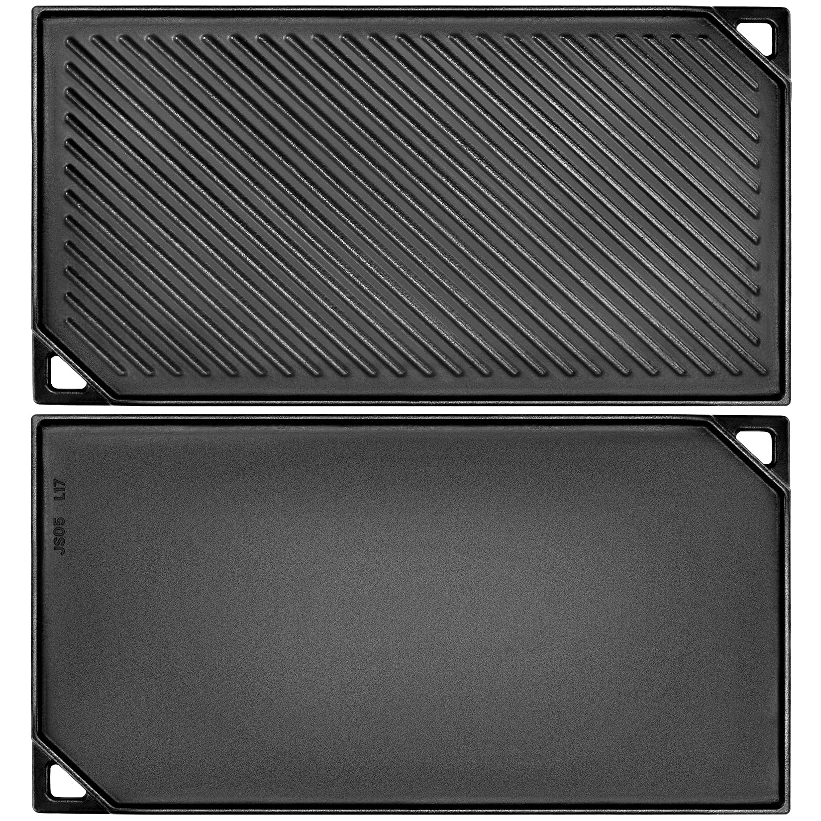 GGC Plancha reversible: cara plana para hornear con cocción uniforme