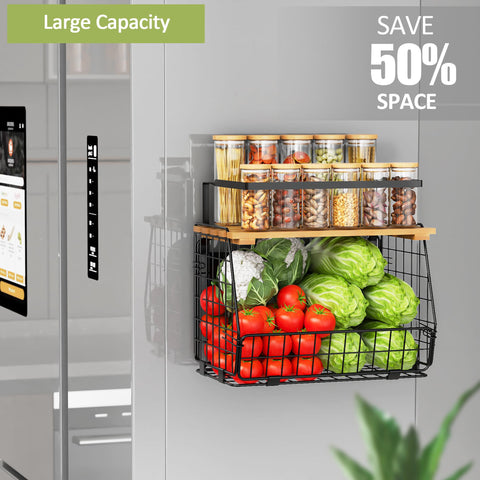 GGIU organizador magnético multiuso para cocina, aprovecha espacio vertical.