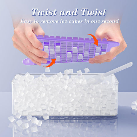 GGUW bandeja mini de hielo con cubos 108 para bebidas.