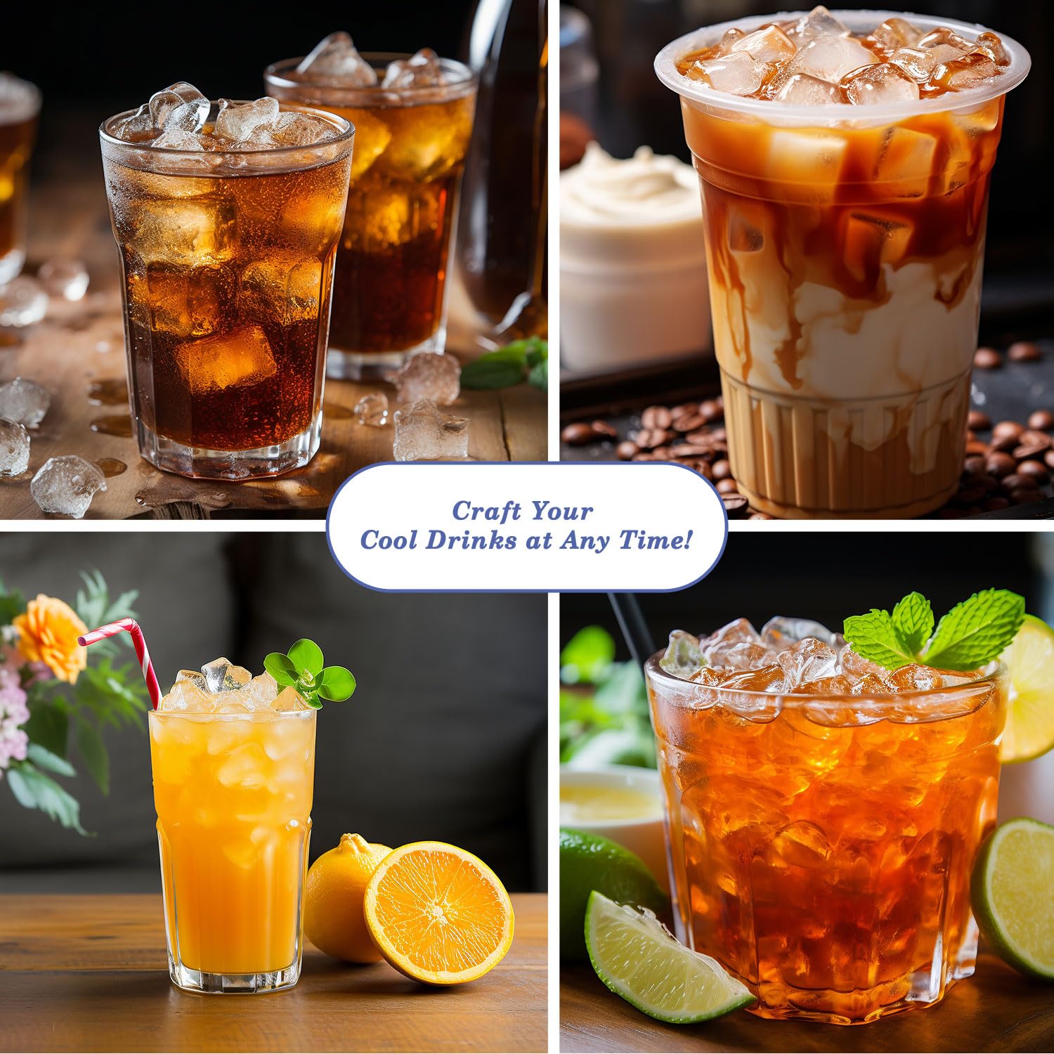 GGUW cubos pequeños para bebidas, mantienen la bebida fría