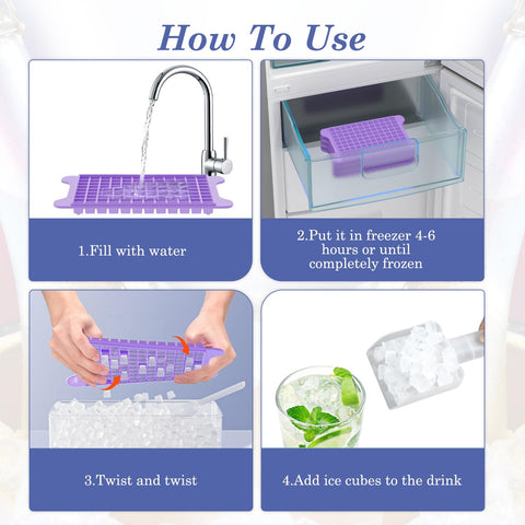 GGUW cuchara para hielo incluida facilita servir cubos sin goteos.