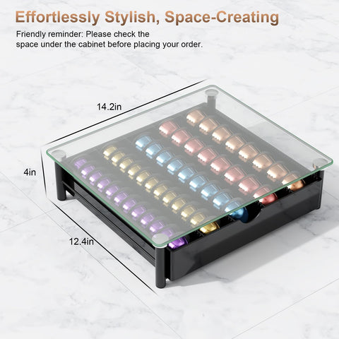 Gianotter diseño cristal Vertuo: visual limpio para una cocina más elegante