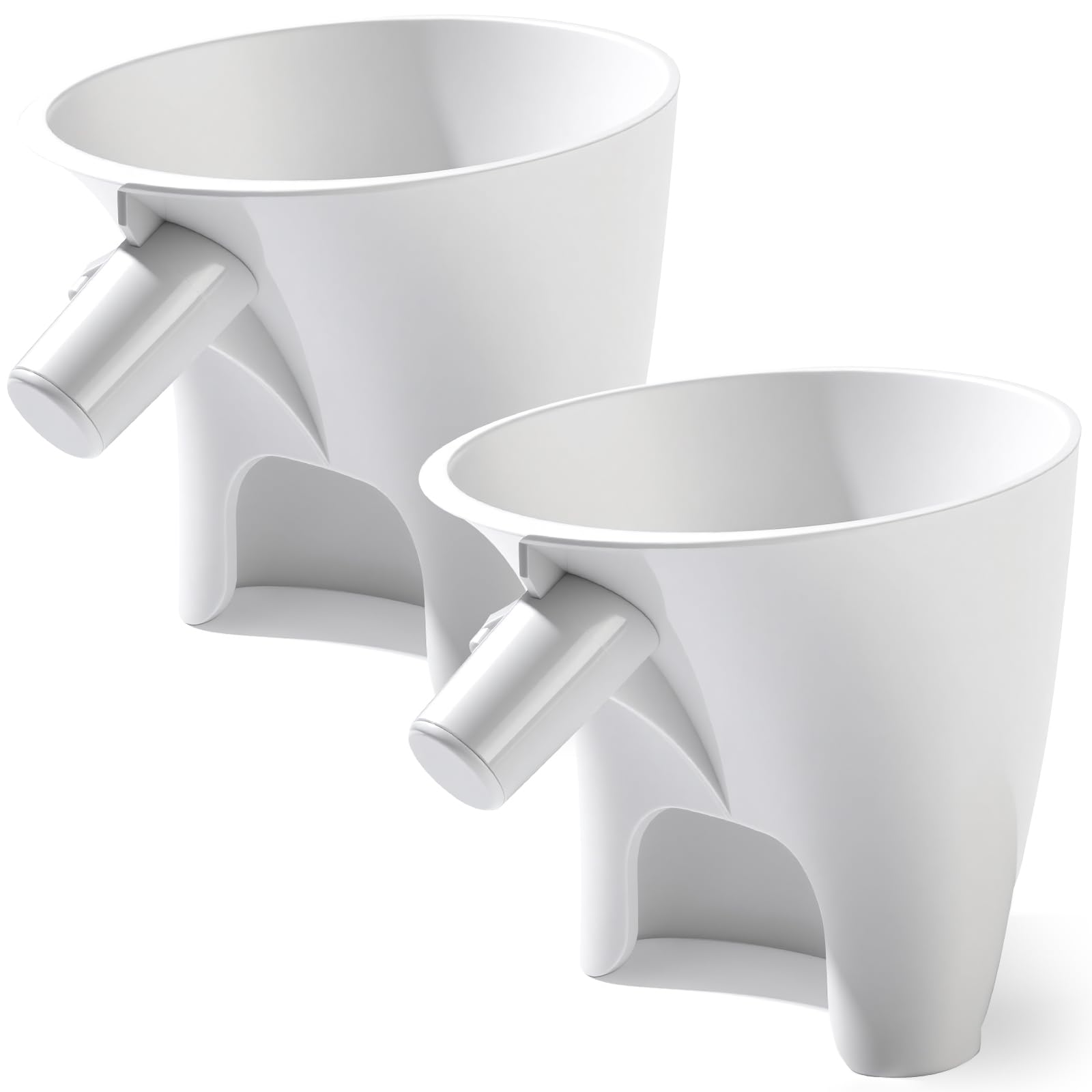 GIAOOFYUN embudo de harina para KitchenAid, evita salpicaduras y derrames al verter.