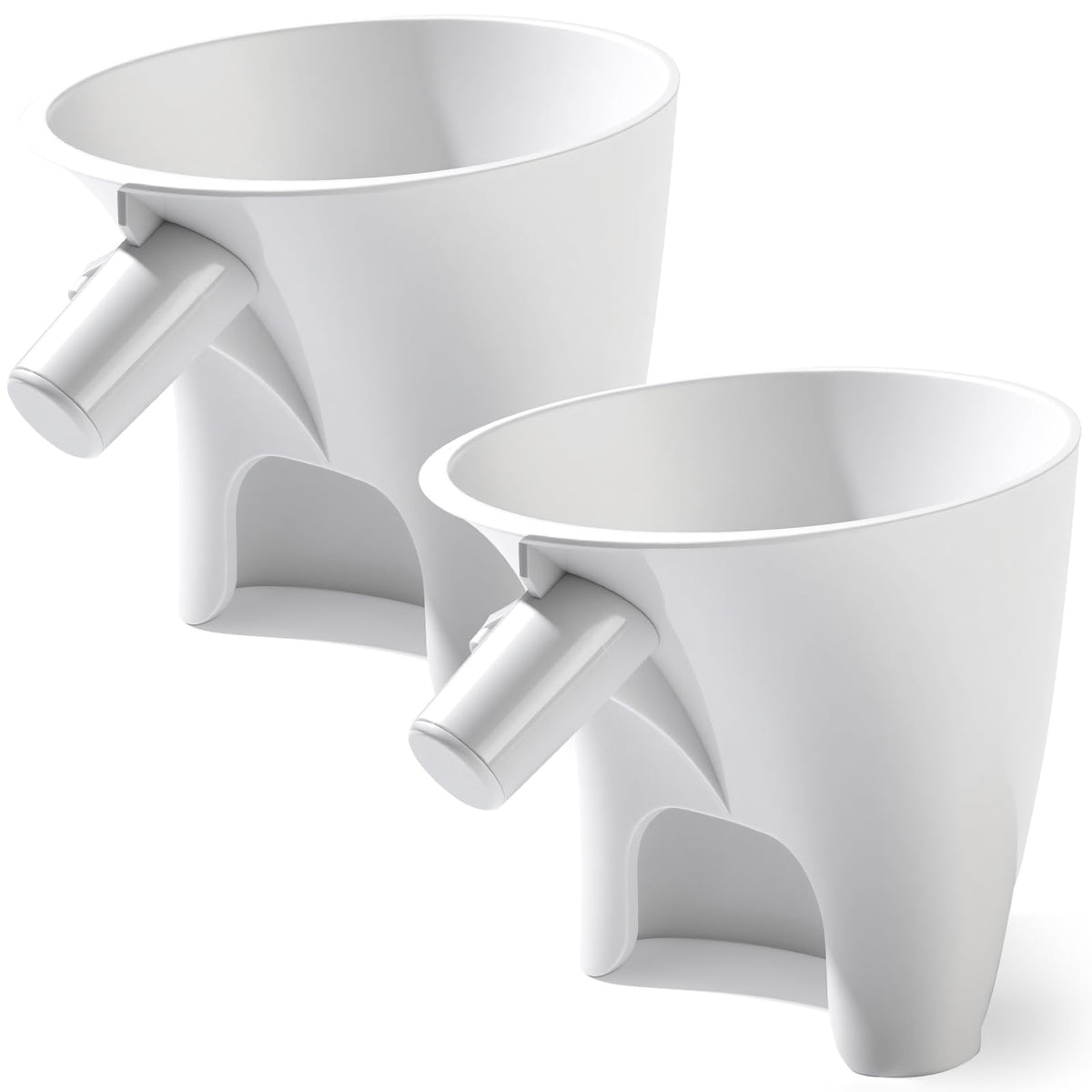 GIAOOFYUN embudo de harina para KitchenAid, evita salpicaduras y derrames al verter.