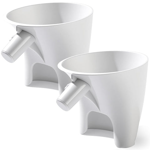 GIAOOFYUN embudo de harina para KitchenAid, evita salpicaduras y derrames al verter.