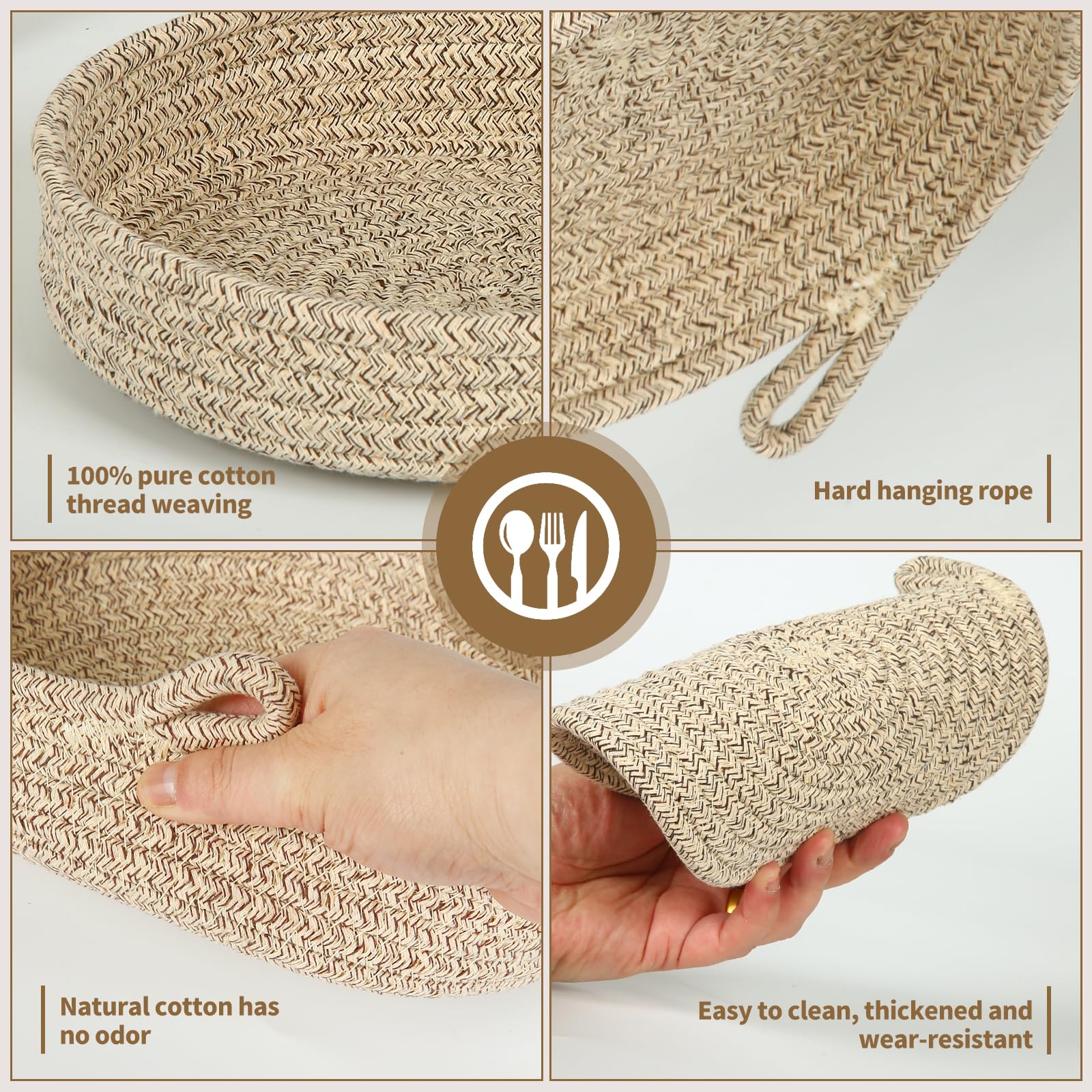 Usa las almohadillas como base estable para ollas y tazas con Gardenia.